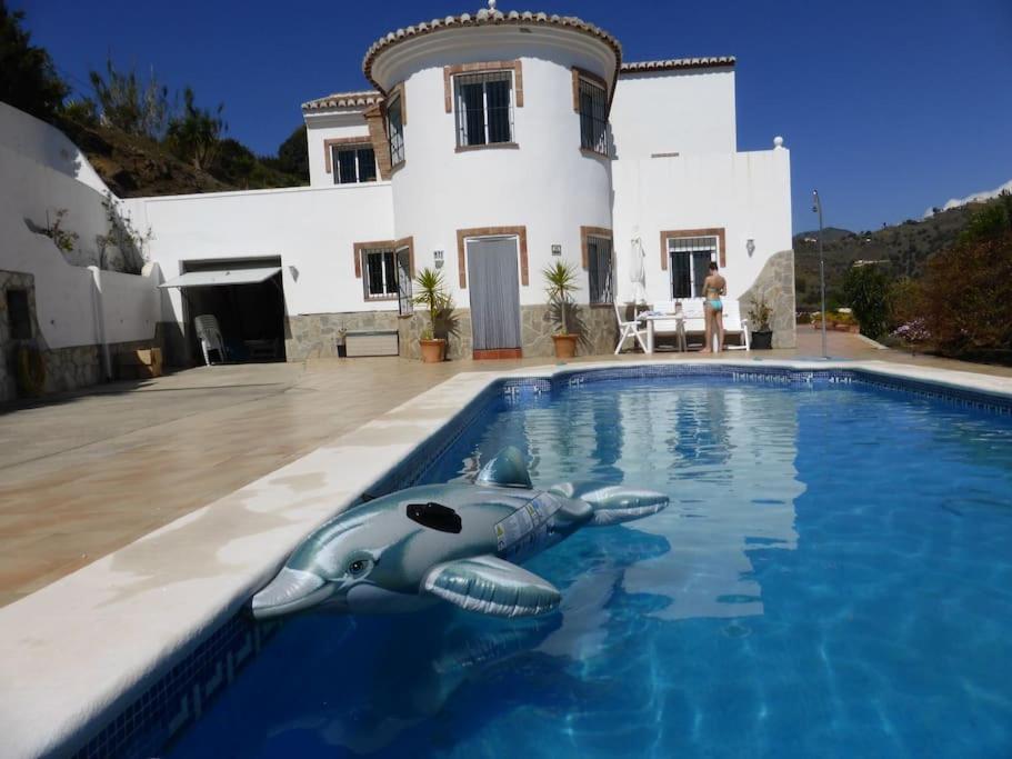 Countryside Private Apartment With Pool & Sea View Torrox Exterior photo